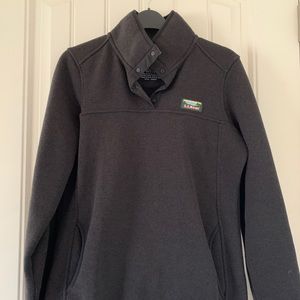 L.L.Bean half button pullover